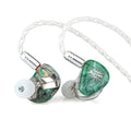 Kiwi Ears Orchestra Lite 8BA In-Ear Monitors by Tidesmit Green Tidesmit