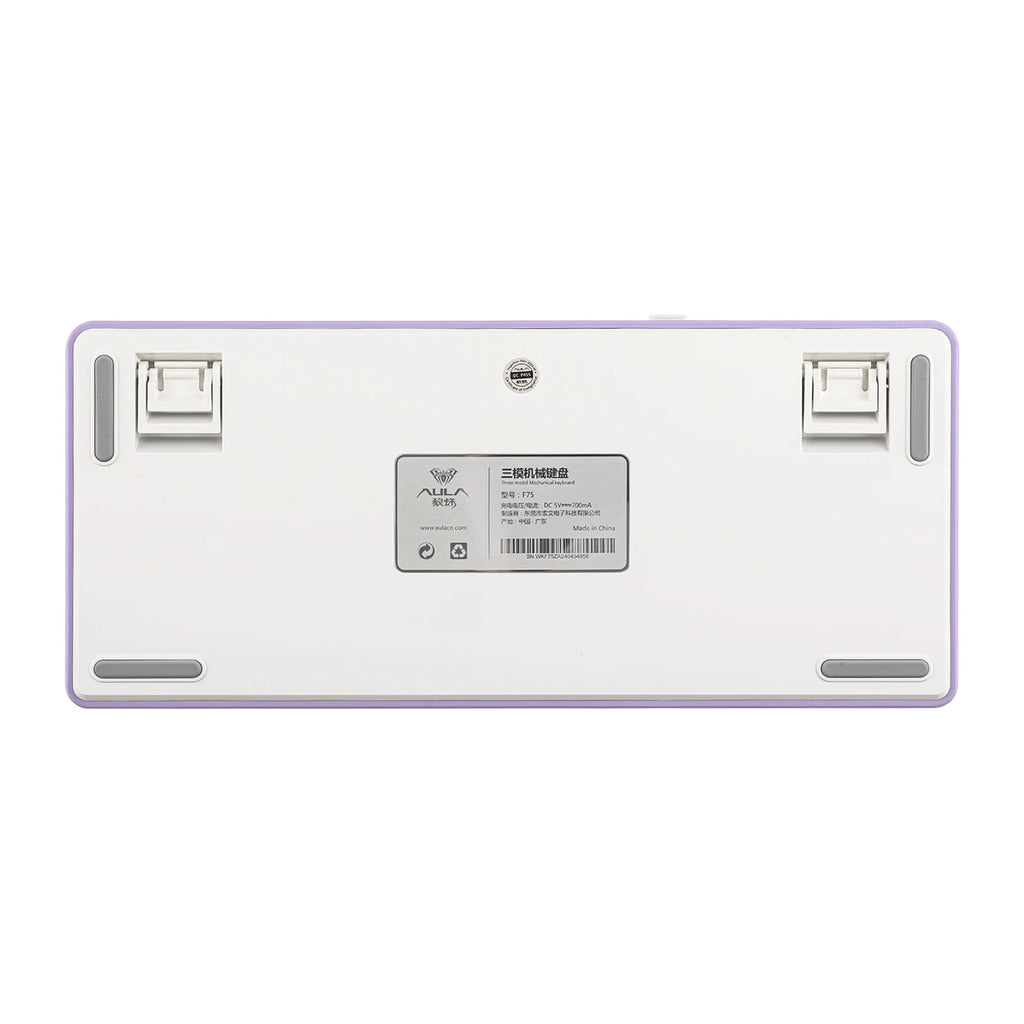 EPOMAKER x AULA F75 75% ANSI Hot-Swap Gasket Bluetooth 5.0/2.4G Wireless/Wired Mechanical Keyboard PBT Keycaps for Mac/Win