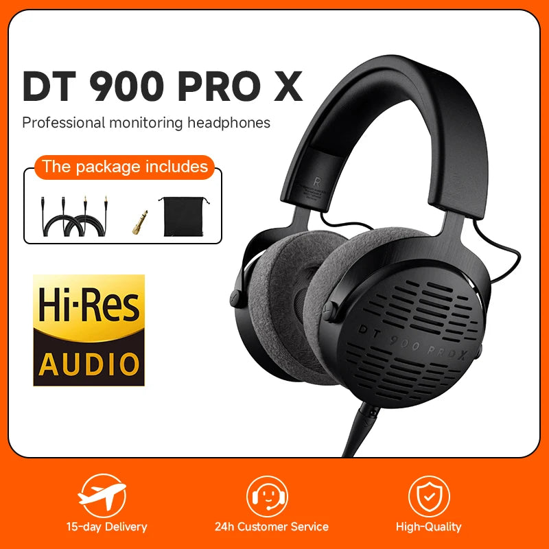DT900 PRO X Open Back Studio Headphones | Precision Audio Monitoring Tidesmit