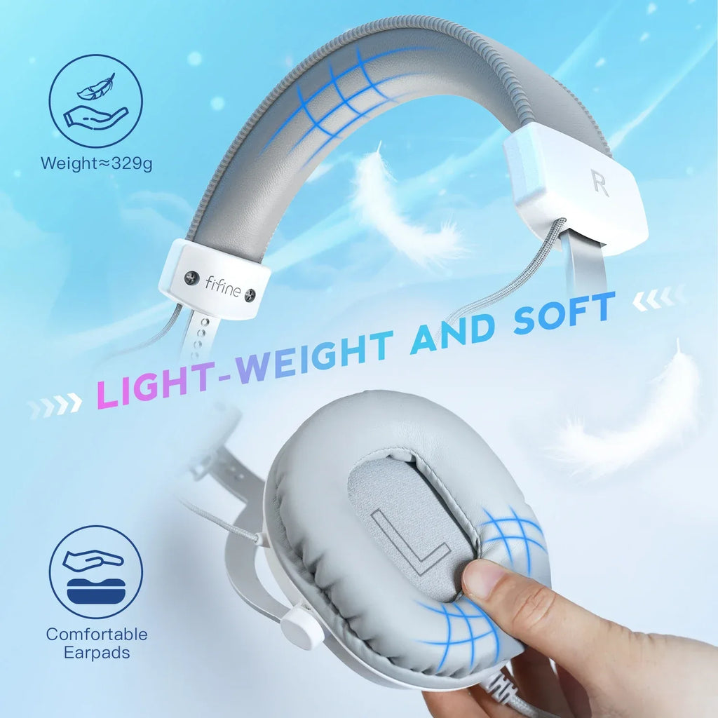 USB Gaming Headset 7.1 Surround Sound - Over-Ear Wired Audio by Tidesmit Tidesmit