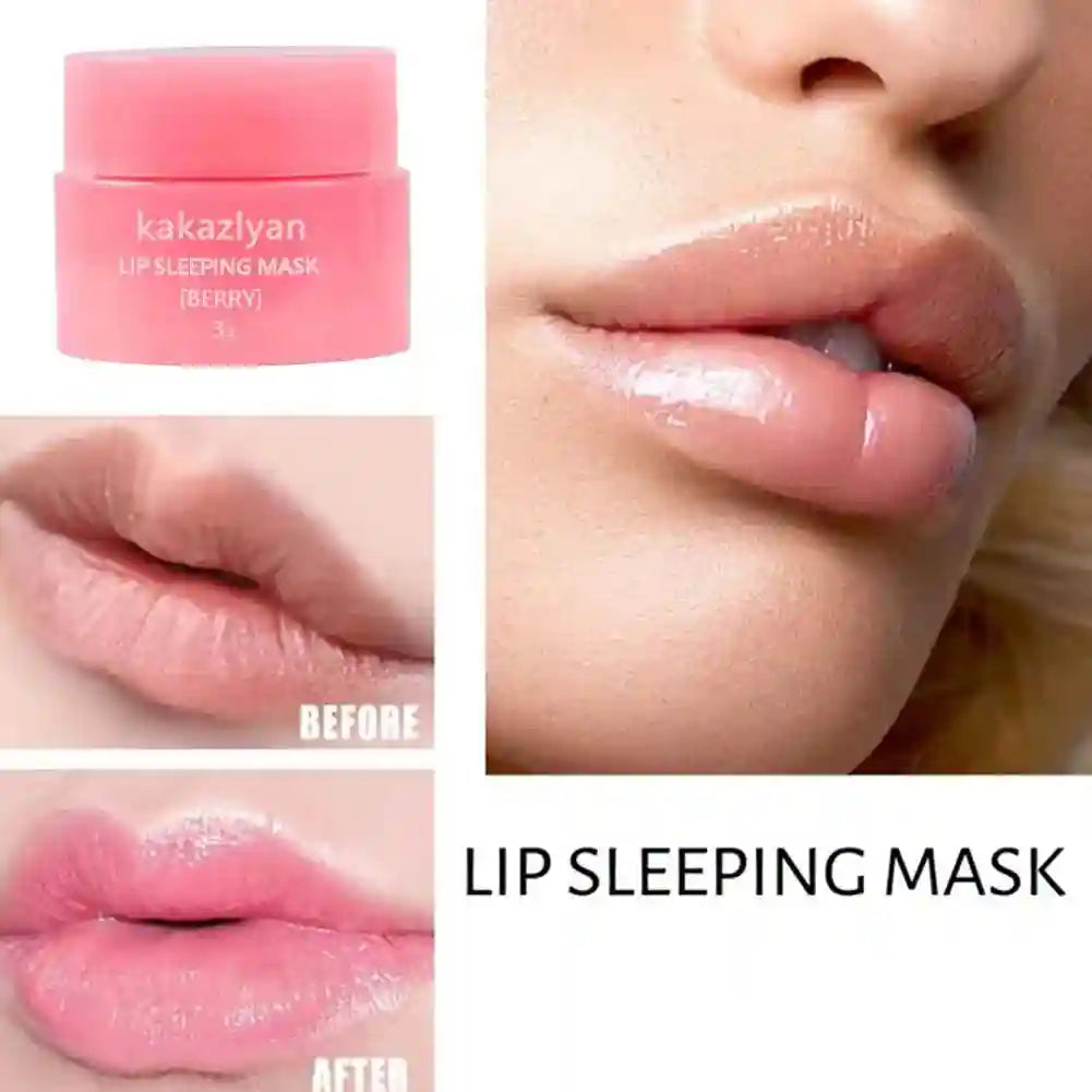 Strawberry Lip Balm Set: Hydrating Lip Treatment & Jelly Mask (2PCS) Lip Care Tidesmit