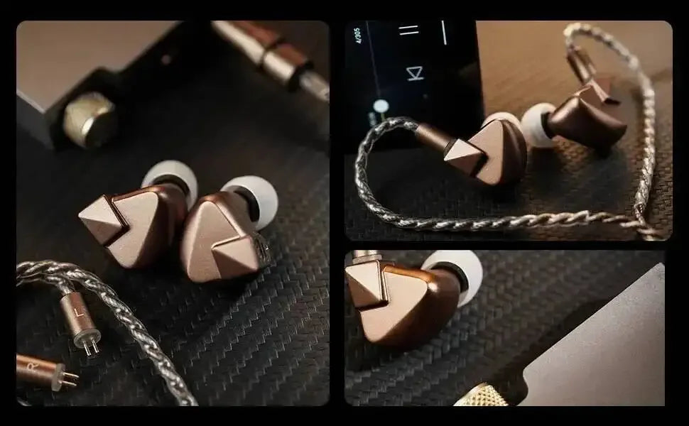 Tidesmit 14.8mm Planar Magnetic IEMs HiFi Earbuds with DAC Cable Tidesmit