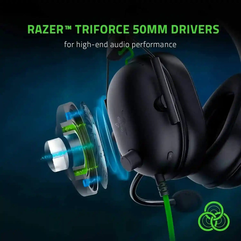 Razer V2 X Wired Esports Headset: 7.1 Surround Sound for PC and Console Tidesmit