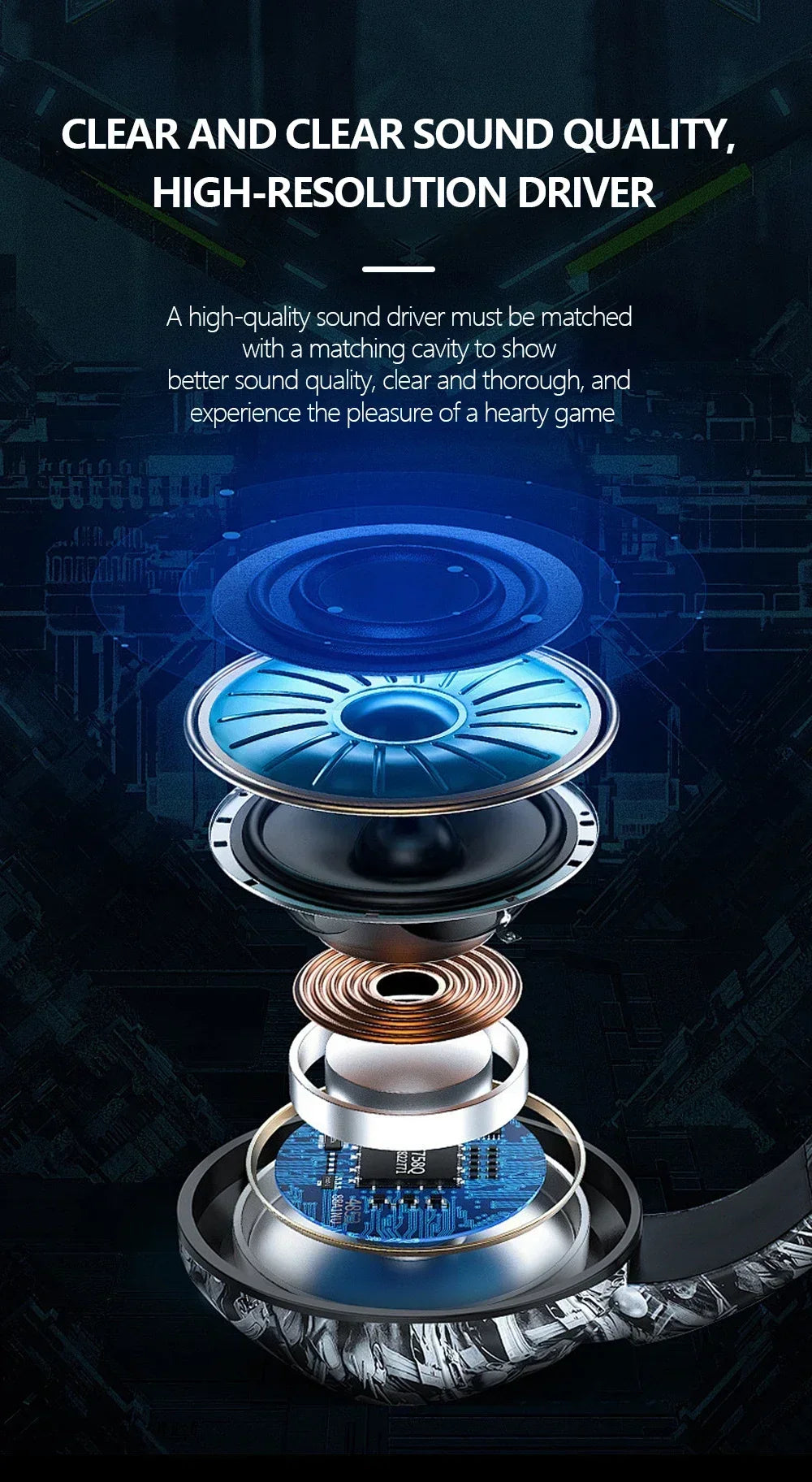 Portable Bluetooth Speaker with RGB Light, Wireless Charging & FM Radio Tidesmit