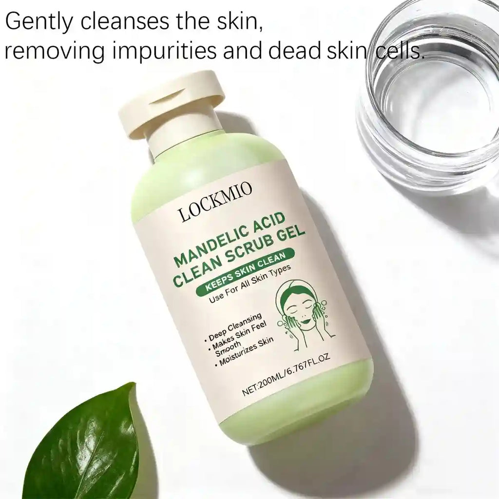 Mandelic Acid Exfoliating Scrub Gel | Professional Skin Smoothing 200ml Scrubs Treatments Tidesmit