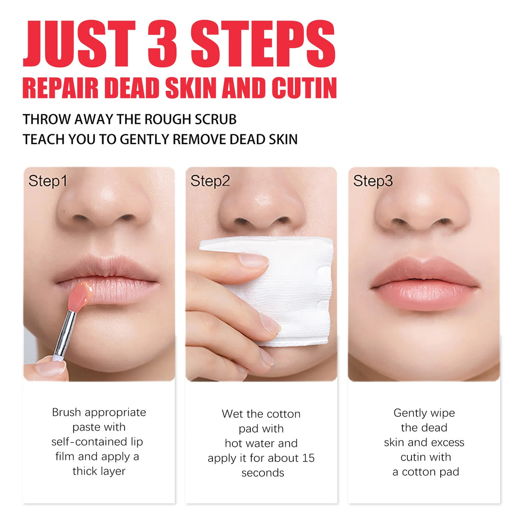 Lip Sleeping Mask – Nourishing Exfoliating Treatment for Chapped Lips Lip Care Tidesmit