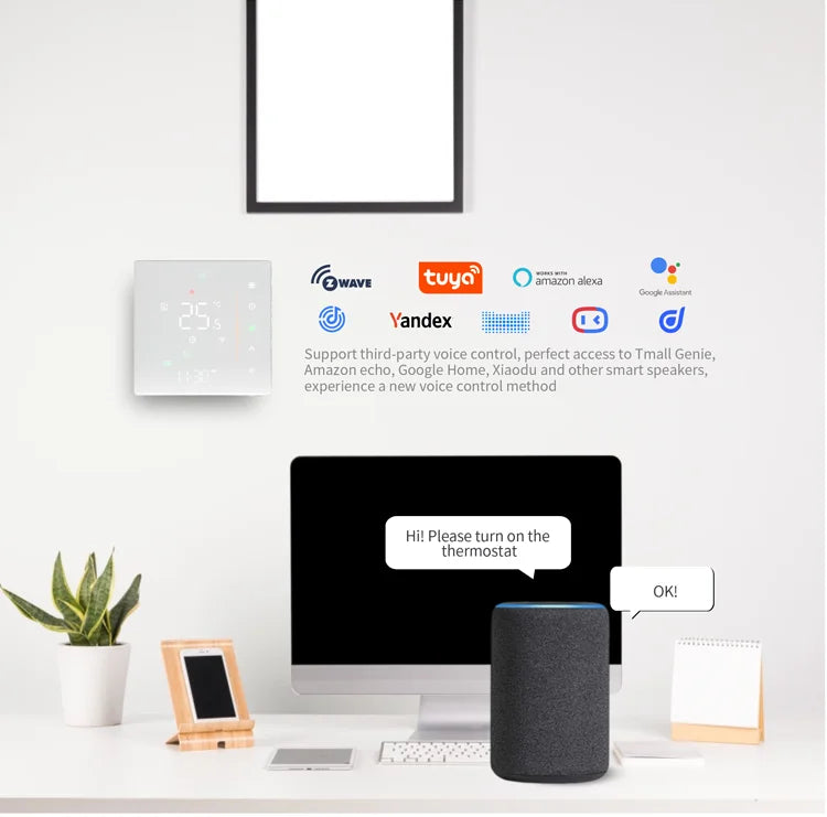 Wifi Heating Thermostat Warm Floor Gas Boiler Digital Temperature Controller 220V Tuya Smart Life Alexa Google Home Assistant