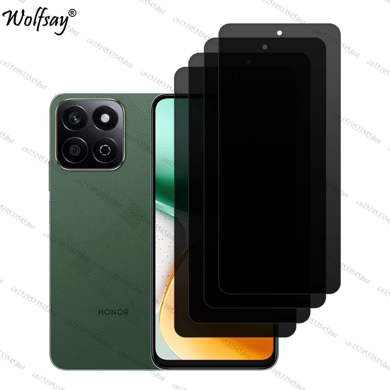 Privacy Screen Protector For Honor X7c 5G Anti-Spy Tempered Glass For Honor X7c 5G Camera Lens Film Glass For Honor X7c 5G Glass AE 4 Front Glass Tidesmit