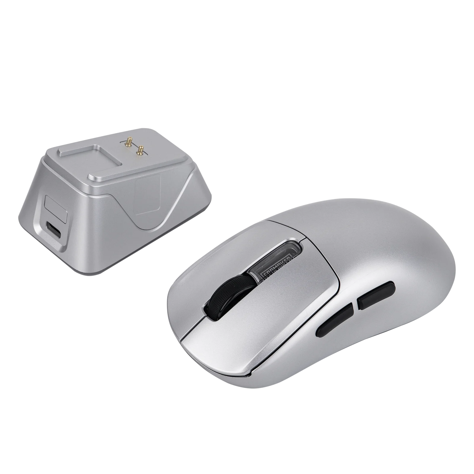 EPOMAKER NEX Pro Tri-mode Wireless Ergonomic Gaming Mouse PixArt PAW3950 Sensor with RGB Charging Dock & 8000Hz Polling/42K DPI