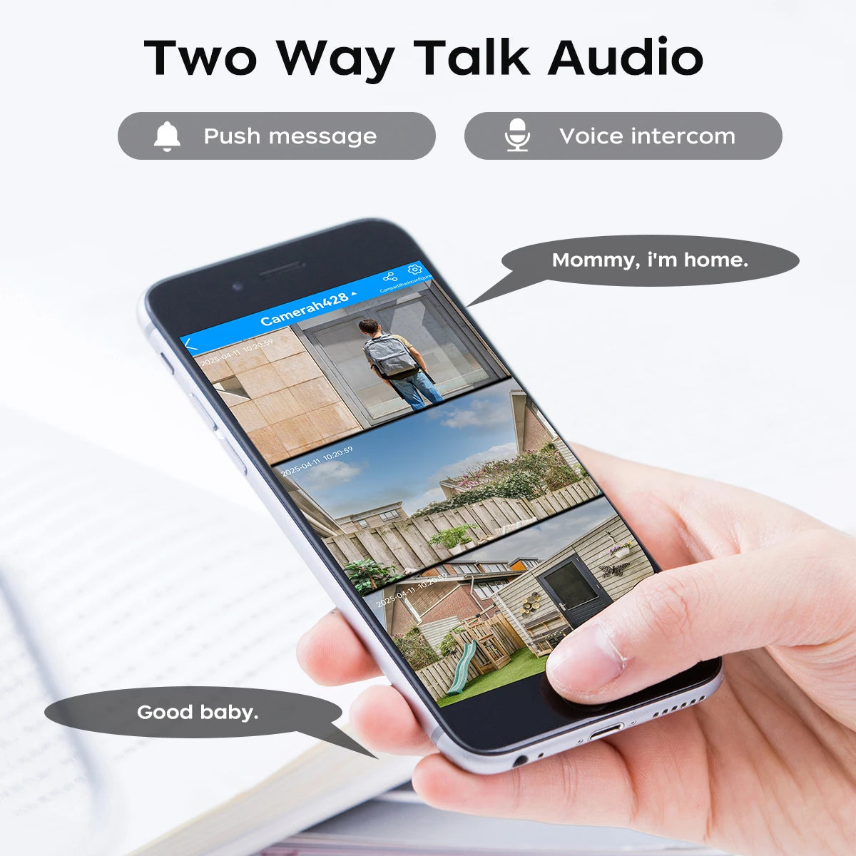 JOOAN 6K Three Lens PTZ IP Camera Outdoor Three Screen 5G WiFi Ai Tracking IP66 Waterproof CCTV Video Security Camera