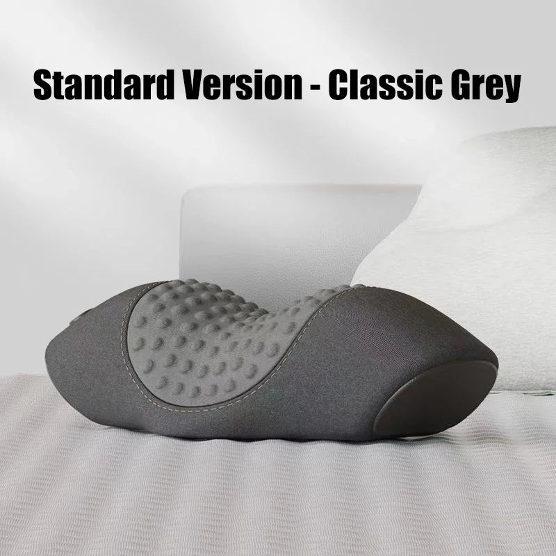 Electric Neck Massager Pillow with Heat Therapy & Deep Tissue Support Massage Cushion JZZ-Dark Gray Tidesmit