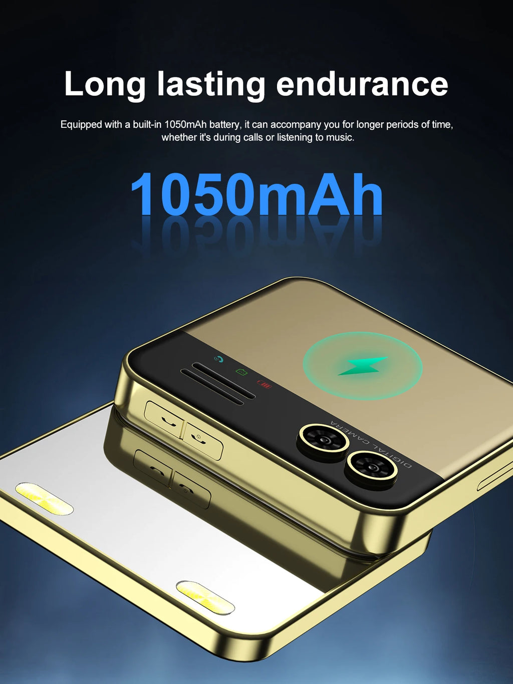 Low Price Sale SERVO AUAR11 2G GSM Rotate Screen Dual SIM Speed Dial Magic Voice Flashlight 2.4" Side Slider Square Cellphones