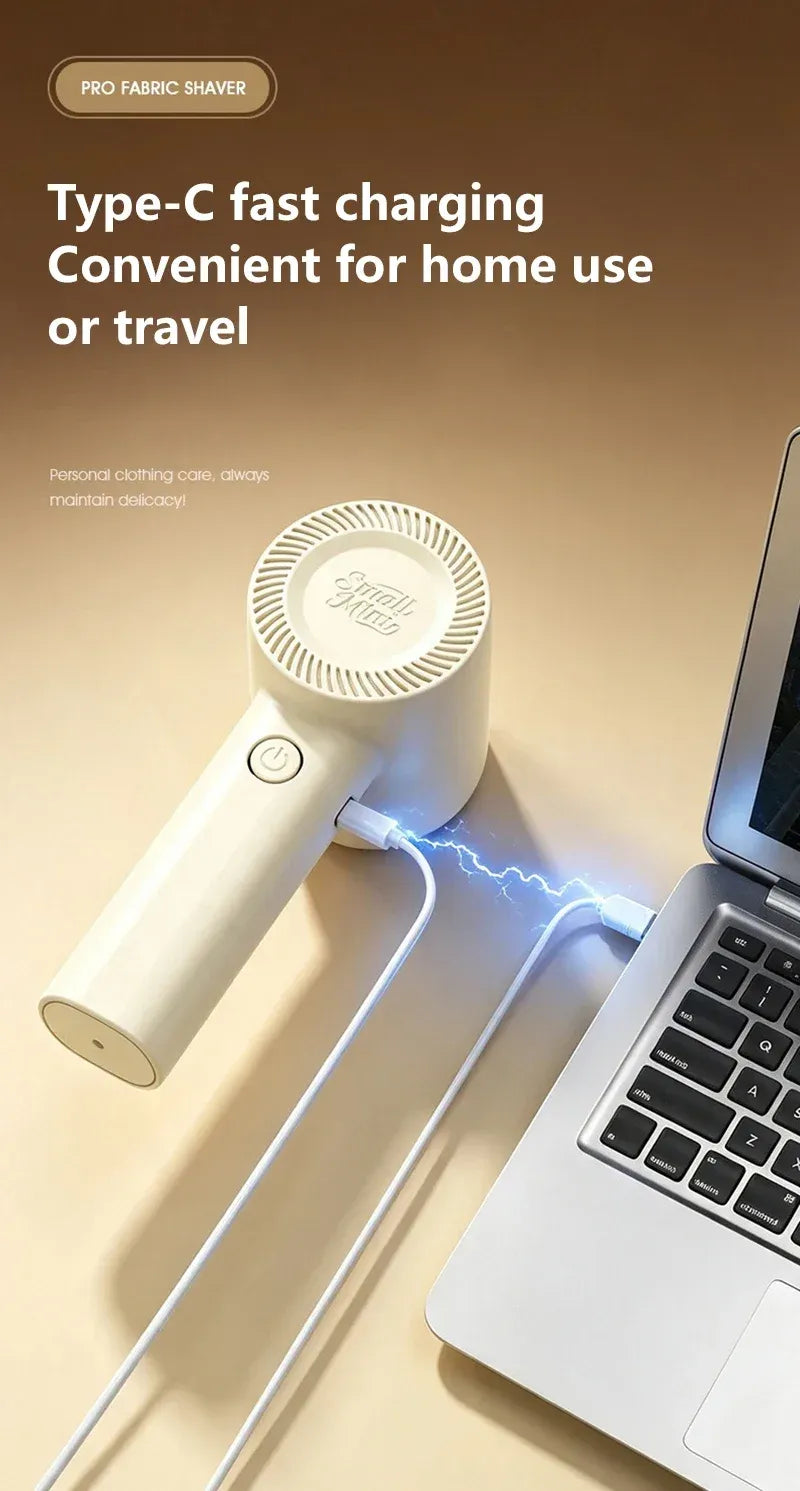 Tidesmit Electric Lint Remover USB Rechargeable Fabric Shaver