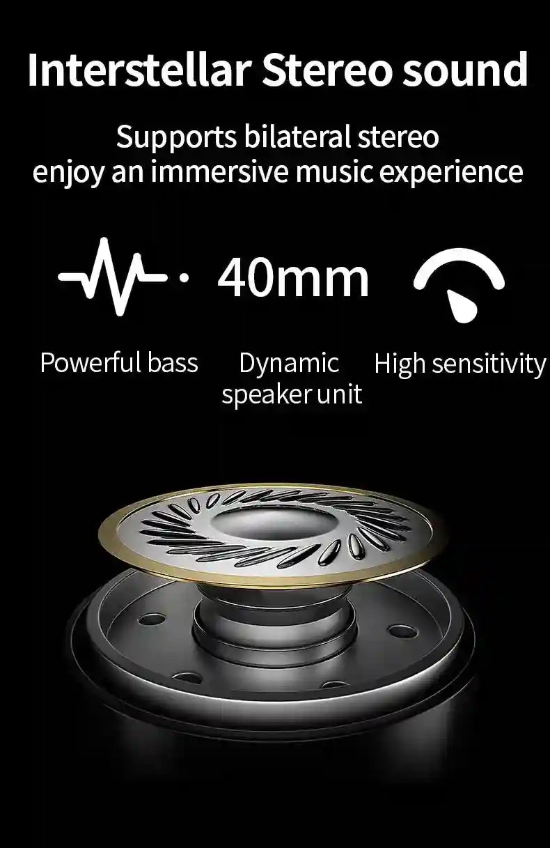 Disney Wireless Headphones - Noise Cancelling Over-Ear Kids Headset Tidesmit