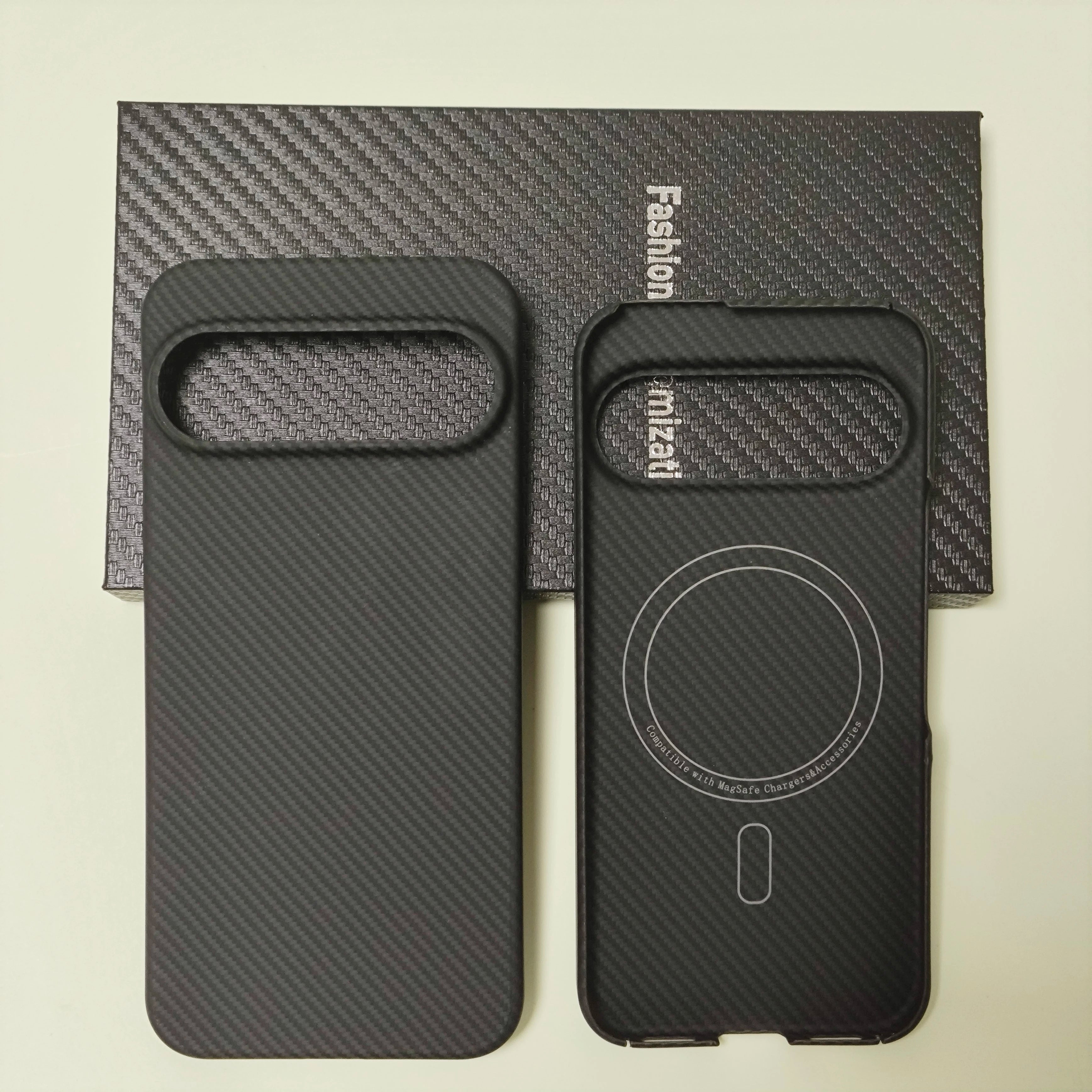 Google Pixel 10 Pro XL Carbon Fiber MagSafe Slim Case Magsafe 600D Tidesmit