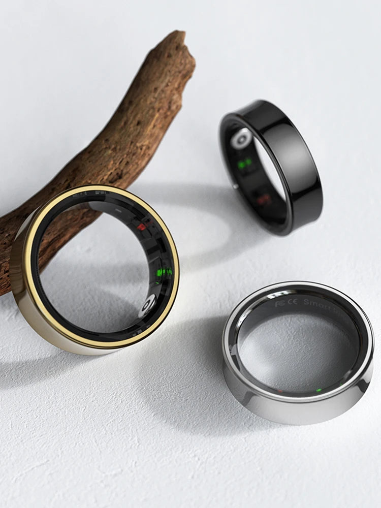 Tidesmit Smart Health Ring - Fitness Tracker with Biometric Sensor Tidesmit