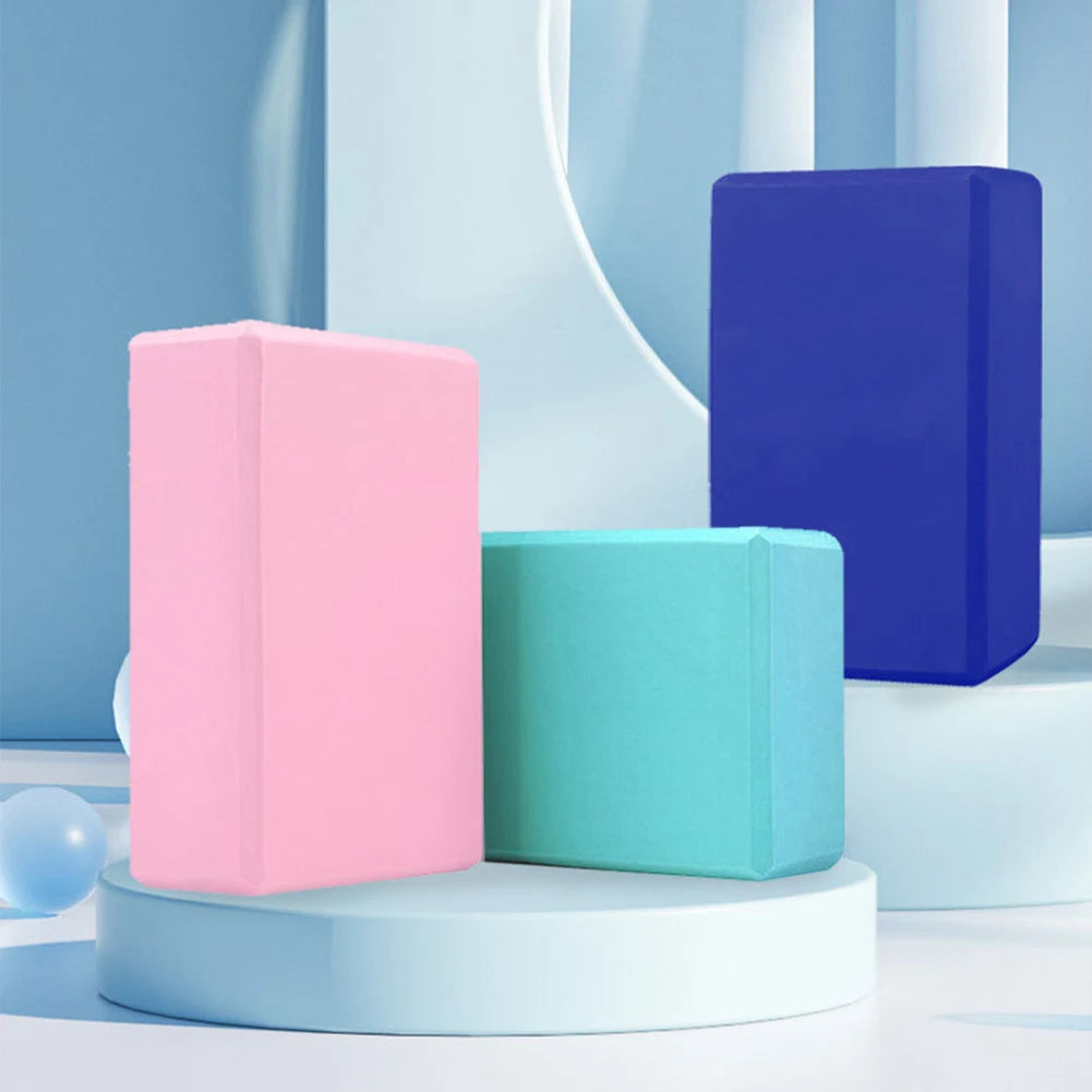 120g High Density Yoga Foam Blocks & Pilates Training Exercise Fitness Sliding Mat Pillow Cushion For Yoga Pilates & Meditation