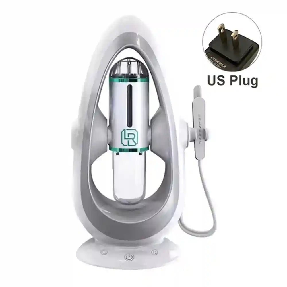Hydra Facial Machine - Deep Pore Cleansing & Electric Massager Tool Eye Massage Instrument Single Head-US Plug Tidesmit