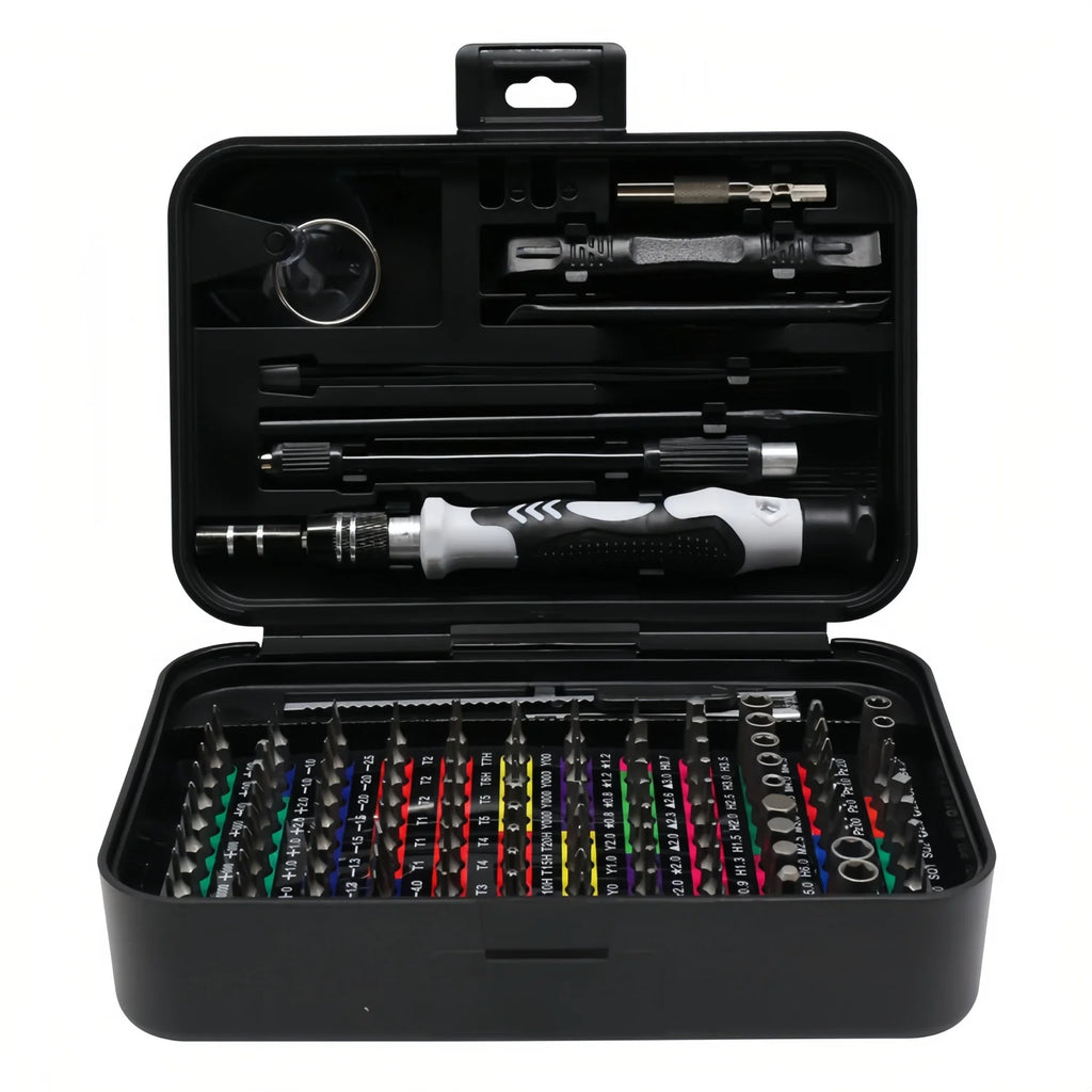 132 In 1 Multi-Function Precision Screwdriver Tool Set Repair Laptop Computer Mobile Phone Disassembly Special Storage Box