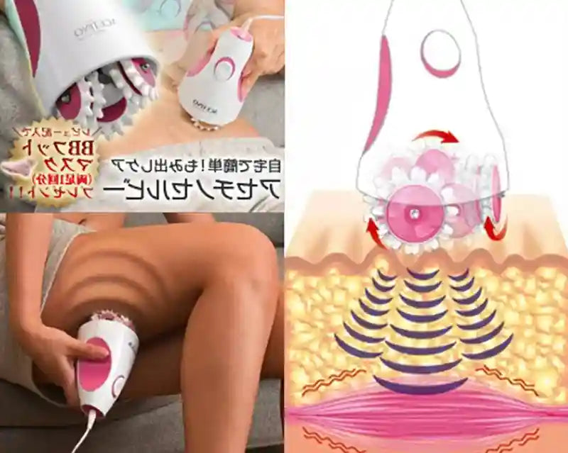Electric Anti-Cellulite Roller | 3D Deep Tissue Body Massager - Tidesmit Massage Roller Tidesmit