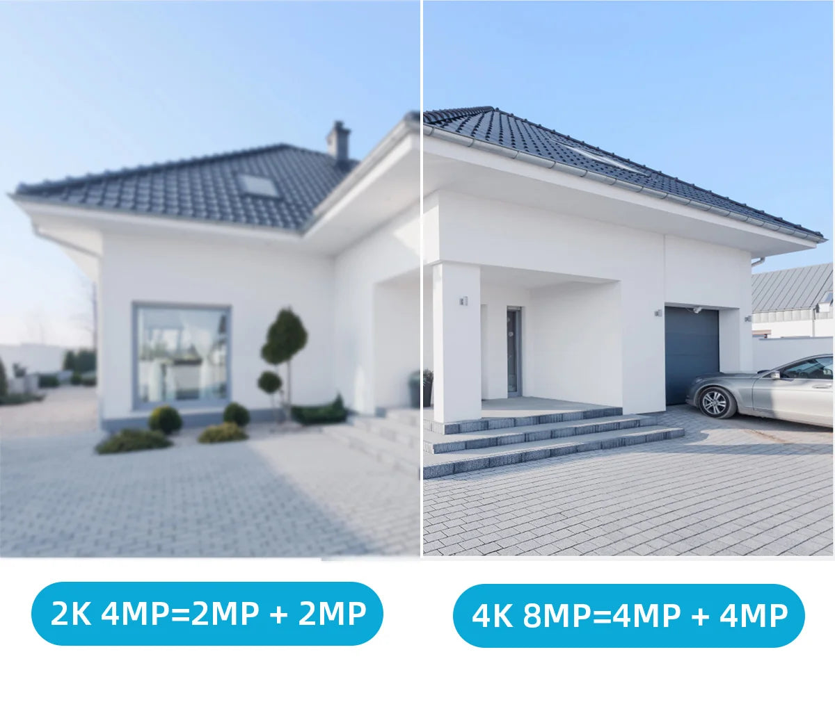 TreGear 8MP 4K PTZ Wifi Camera with Dual Lens Dual Screens AI Human Detection Wireless Outdoor CCTV Security IP Camera ICSEE App