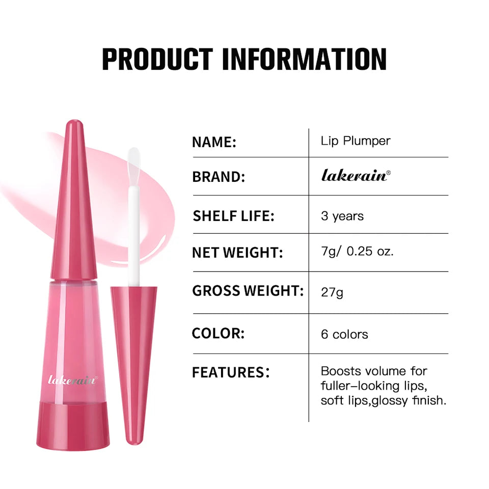 Lip Plumper Gloss - Hydrating Voluminous Finish by Tidesmit Lip Care Tidesmit