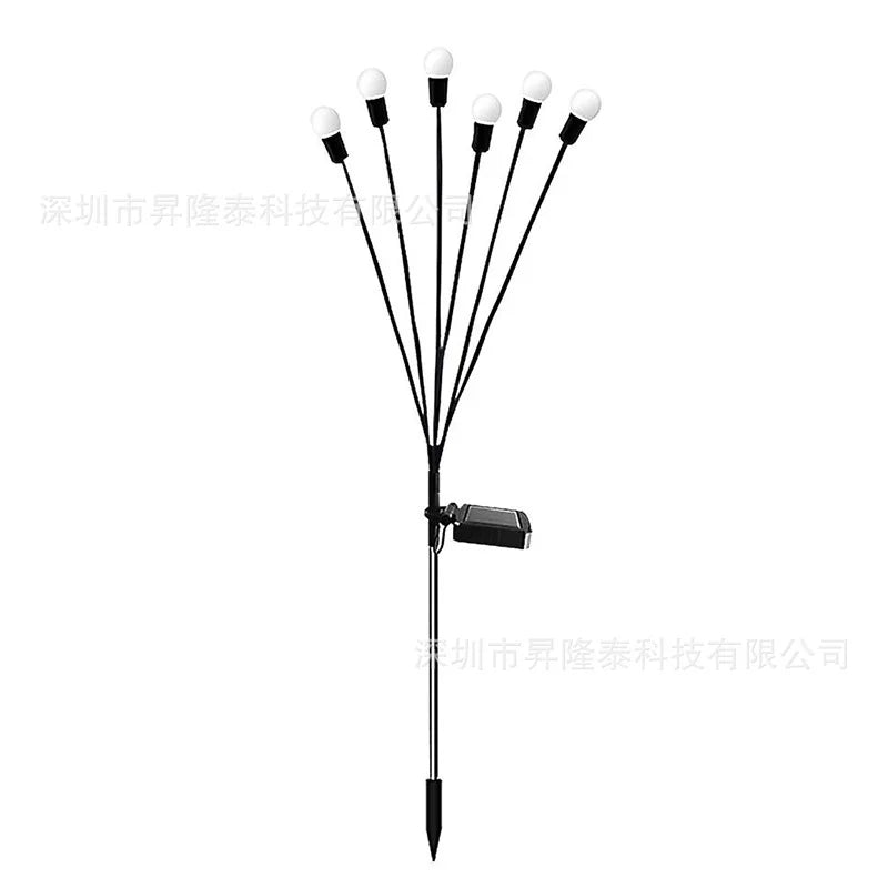 Solar Outdoor Light Butterfly Bobble Ball Swing Lamp Garden Yard Lawn Landscape Decor Light