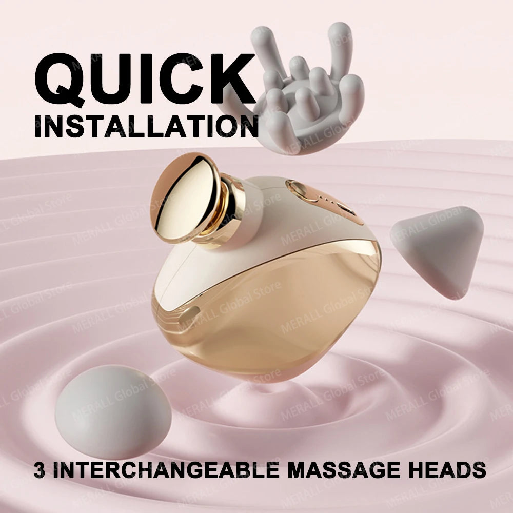 Mini Massage Gun - Portable Deep Tissue Therapy Device by Tidesmit Relaxation Treatment Tidesmit