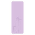 Natural Rubber PU Non-Slip Sweat-Absorbing Yoga Mat, Simple, Sports, Fitness, Shop, Home