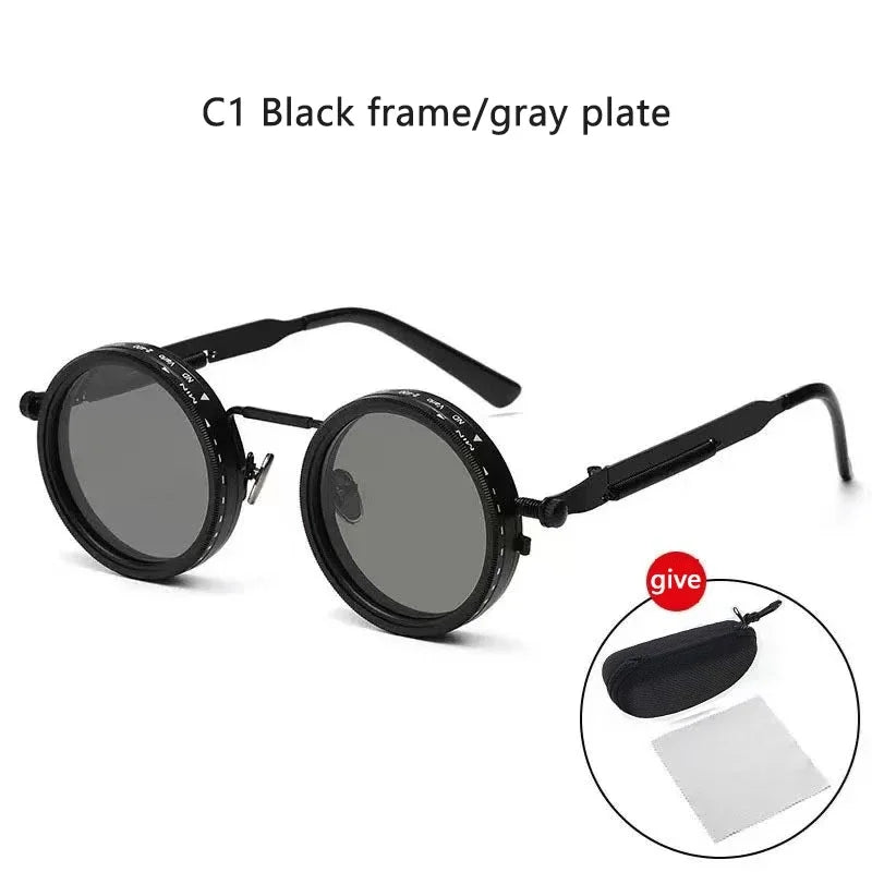 Polarized Smart Glasses with Adjustable Dimming and UV400 Protection Tidesmit