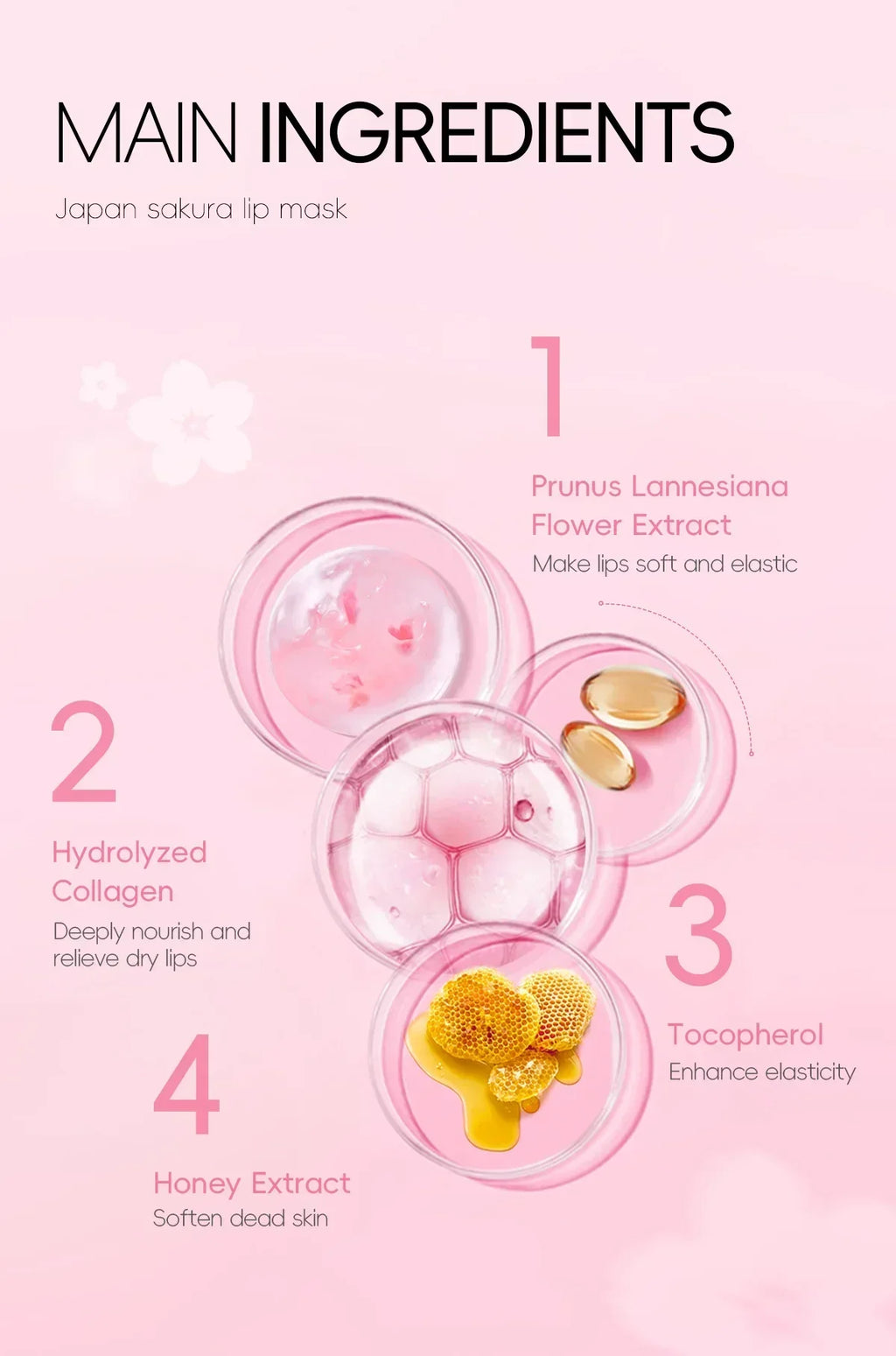 Hydrating Lip Mask Patches - Nourishing Gel Lip Care Treatment (10 Pack) Lip Care Tidesmit