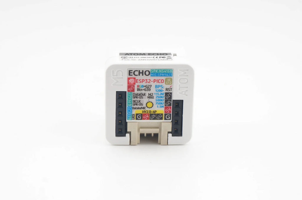 Original M5Stack ATOM Echo or Base ASR ESP32 Programmable Smart Speaker Development Board Kit For Home Assistant Voice Control