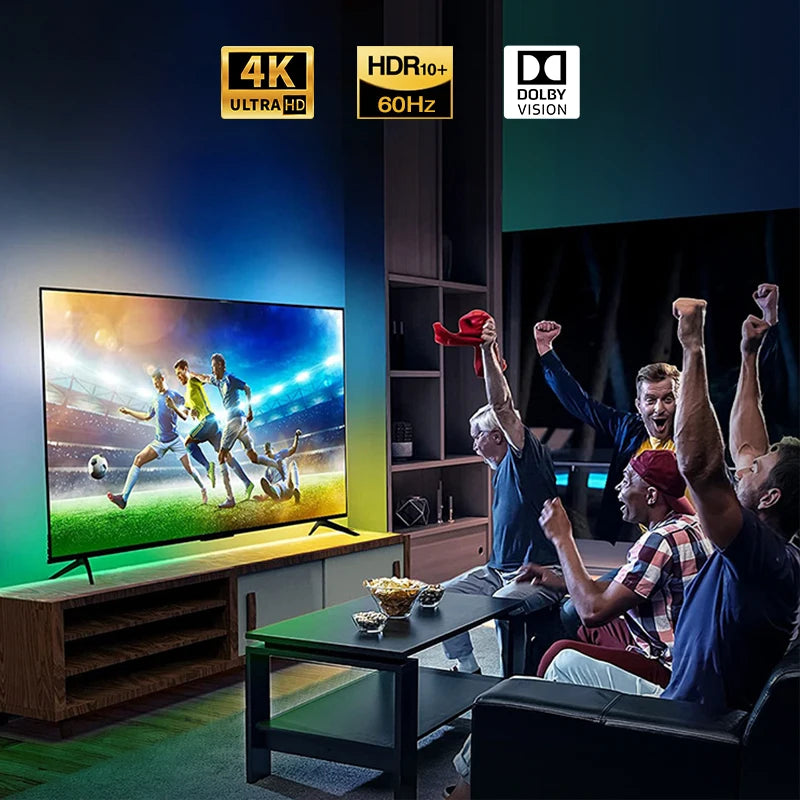 2026 New Ambient TV LED Backlight Sync to Screen For 40-85Inch Real-Time Sync LED Light Strip For 4K HDMI-Compatible 2.0 Device