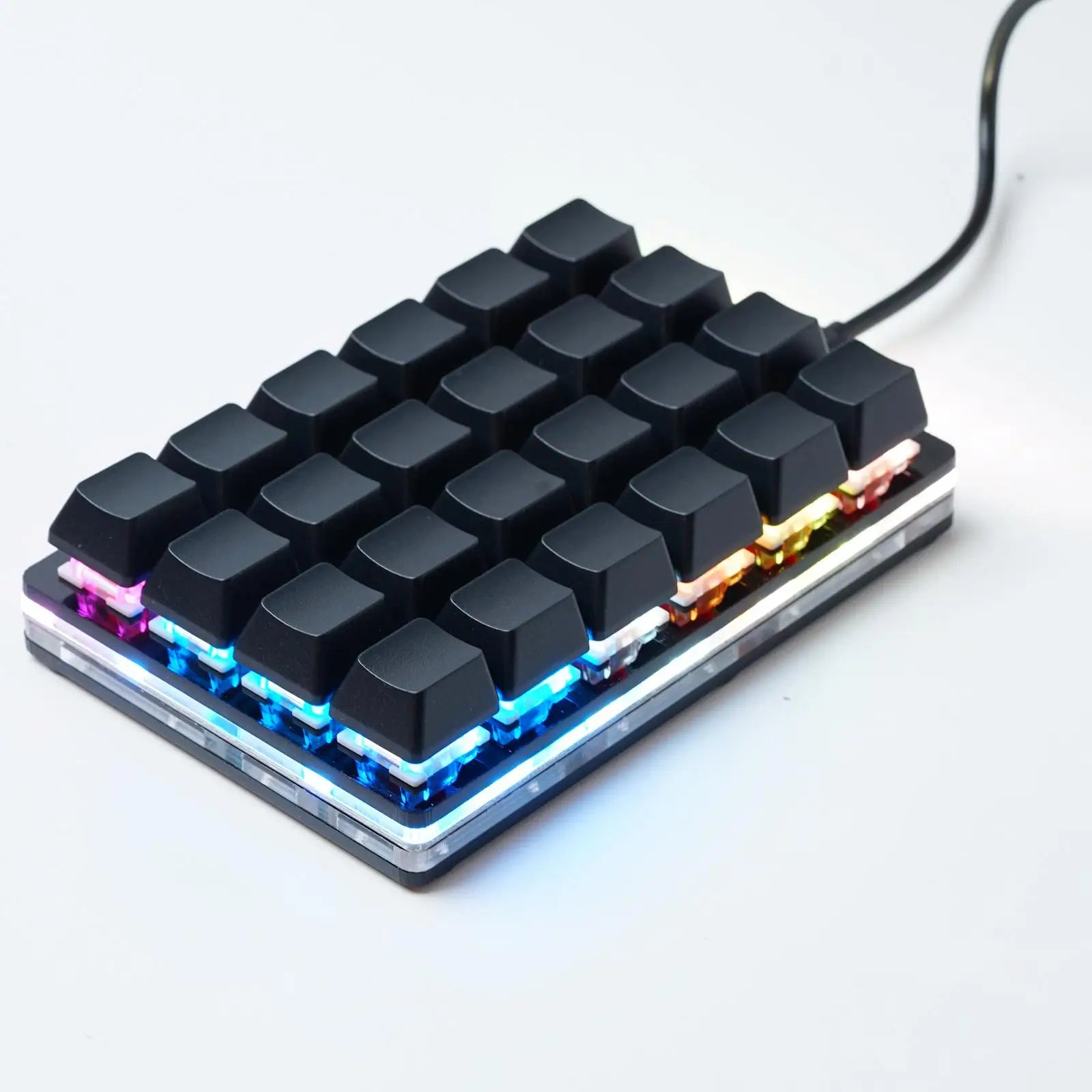 Mini USB Custom Mechanical Keyboard 2/4/6/7/8/9/12/16/24 Keys Gaming Keyboard Sayo Device Shortcut Programmable Keypad Keys New