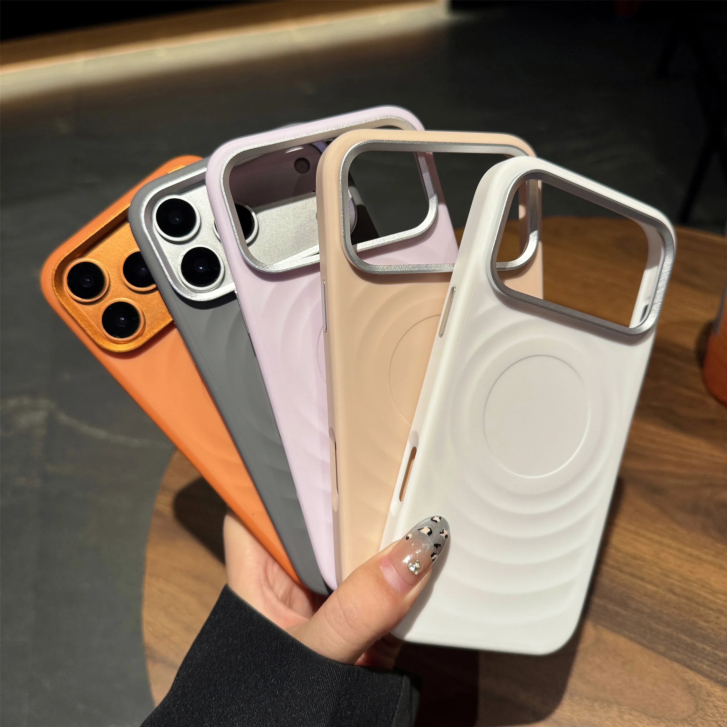Magnetic iPhone 16 Pro Case: Slim Shockproof Silicone Cover Tidesmit