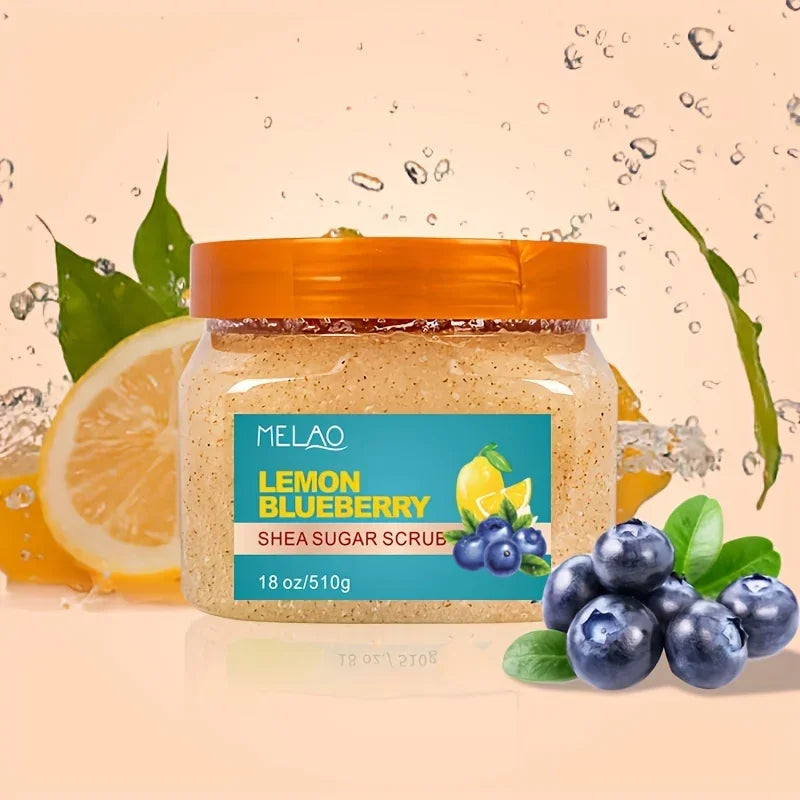 Shea Sugar Body Scrub | Salon-Quality Exfoliating Polish by Tidesmit Scrubs Treatments MELAO-W333 Tidesmit