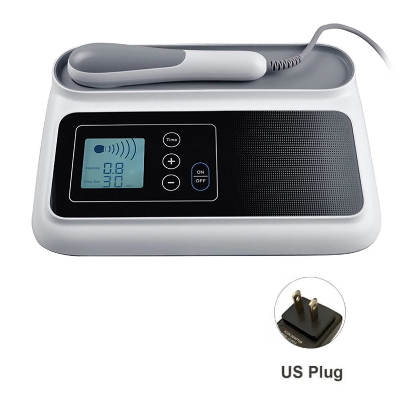 Ultrasonic Therapy Machine - 1MHz Portable Muscle Relief Device Body Shaping Massage Equipment US Plug Tidesmit