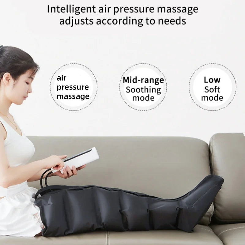 Leg Massager for Circulation: Air Compression Relief by Tidesmit Body Shaping Massage Equipment Tidesmit