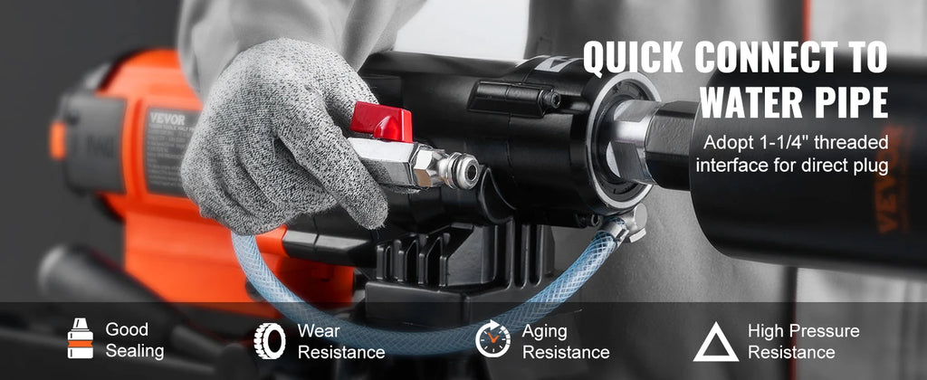 SIHAO 3200W 750RPM Wet/Dry Diamond Core Drill Machine Concrete Core Drill Rig Stand Industrial Wet Electric Core Drilling Machin