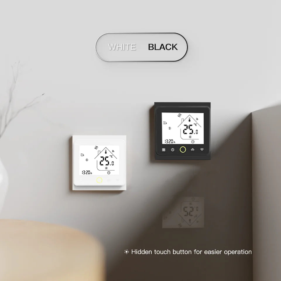 Moes WiFi Smart Thermostat Temperature Controller for Water/Electric floor Heating Gas Boiler Control with Alexa Google Home