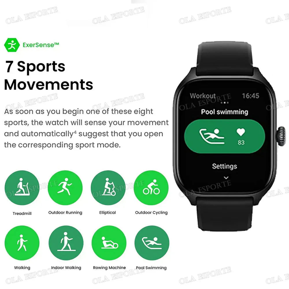 Smart Watch For Android IOS Watches 2.01inch HD Display BT Call Message Alert Music Sports Mode Smartwatch Men Women Gift HW12