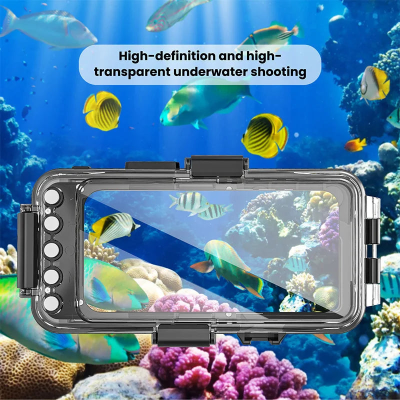 Waterproof Phone Case for iPhone & Samsung - 30m Diving Cover Tidesmit
