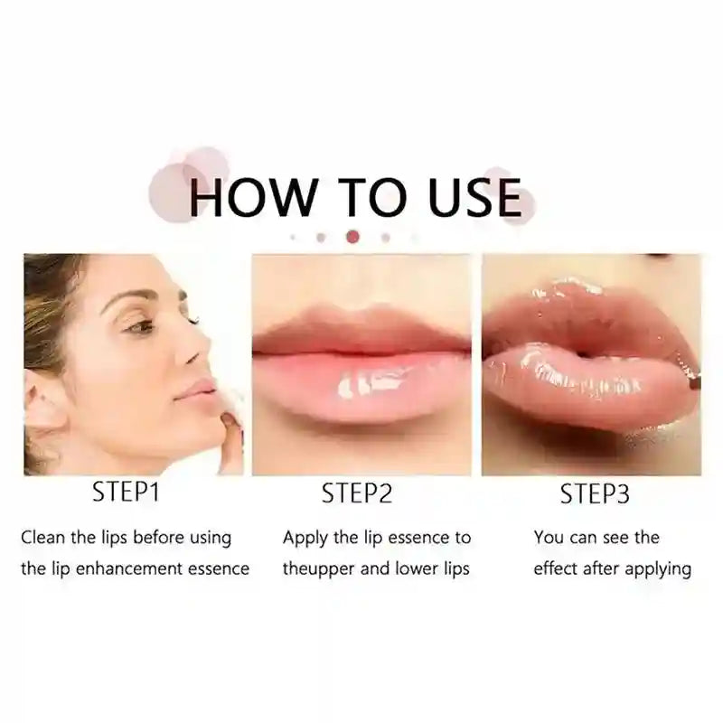 Lip Plumper Oil Serum - Moisturizing Volumizing Treatment | Tidesmit Lip Care Tidesmit