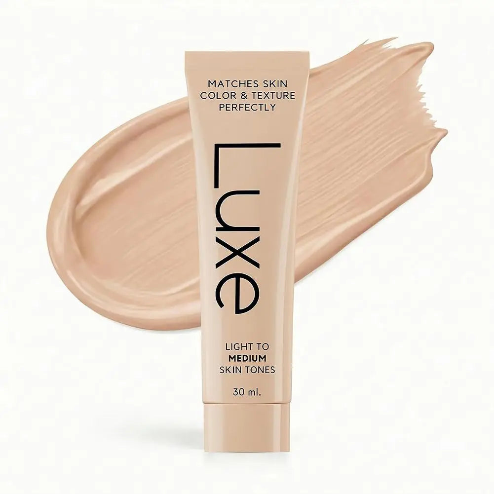 Tidesmit waterproof full coverage color change foundation for acne scars and even skin tone texture close-up