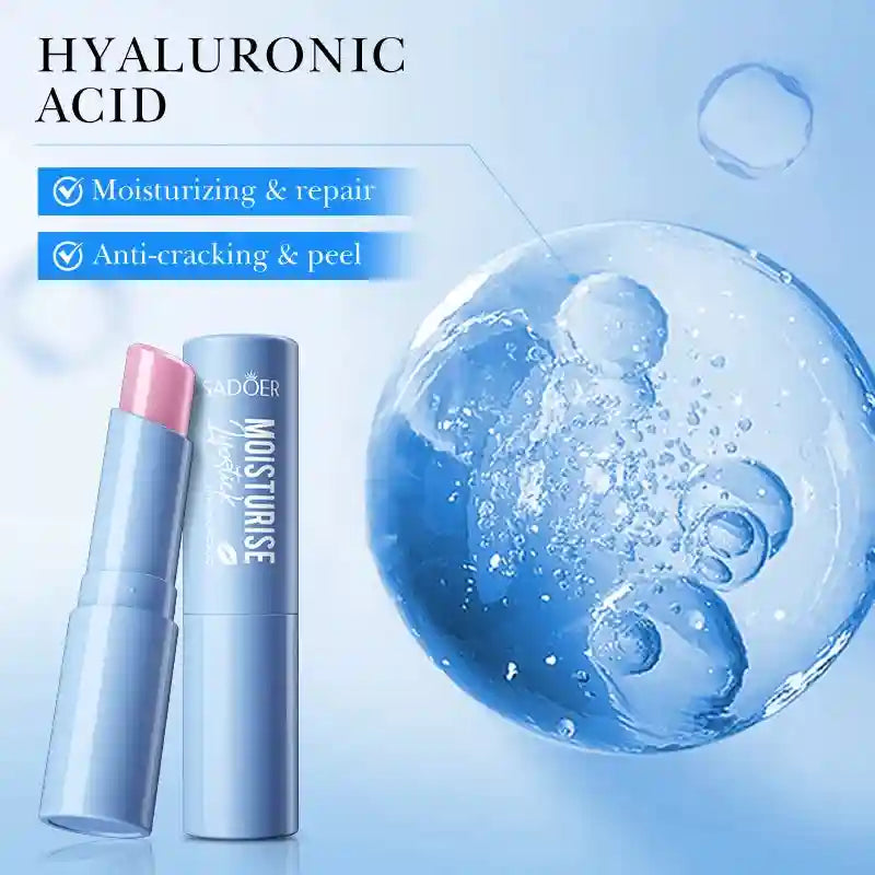 Hyaluronic Acid Lip Balm for Dry Lips - Deep Hydration Lip Care Set Lip Care Tidesmit