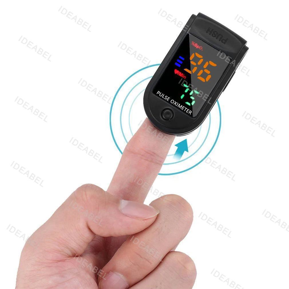 LK89 Finger Pulse Oximeter Medical Portable blood oxygen oxymetre Heart Rate Saturation Meter OLED Oximetro de dedo LED Display