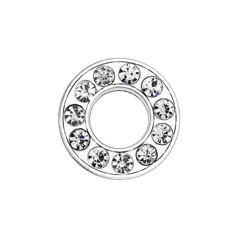 8mm rhinestone slide charm for DIY pet collars, silver metal personalized alphabet letter for custom dog collar jewelry.