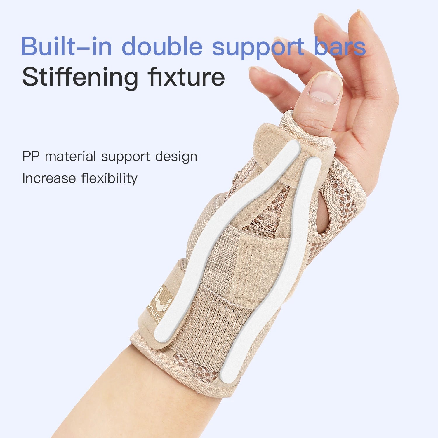 1Pc Professional Wrist Support Splint Arthritis Band Belt Carpal Tunnel Wrist Brace Sprain Prevention Wrist Protector for Fitnes