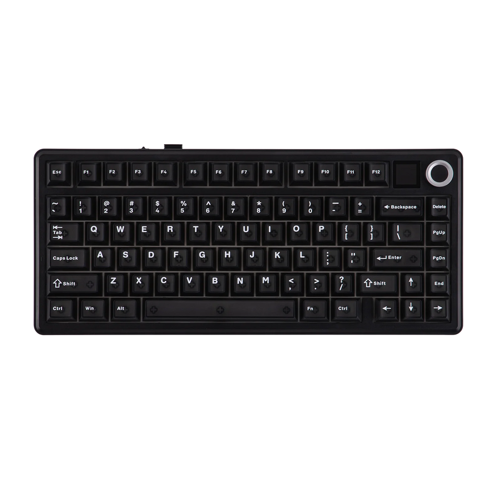 EPOMAKER X AULA F75 MAX Compact 75% ANSI Layout Wired/Bluetooth/2.4GHz Wireless Mechanical Keyboard with TFT Screen and a Knob