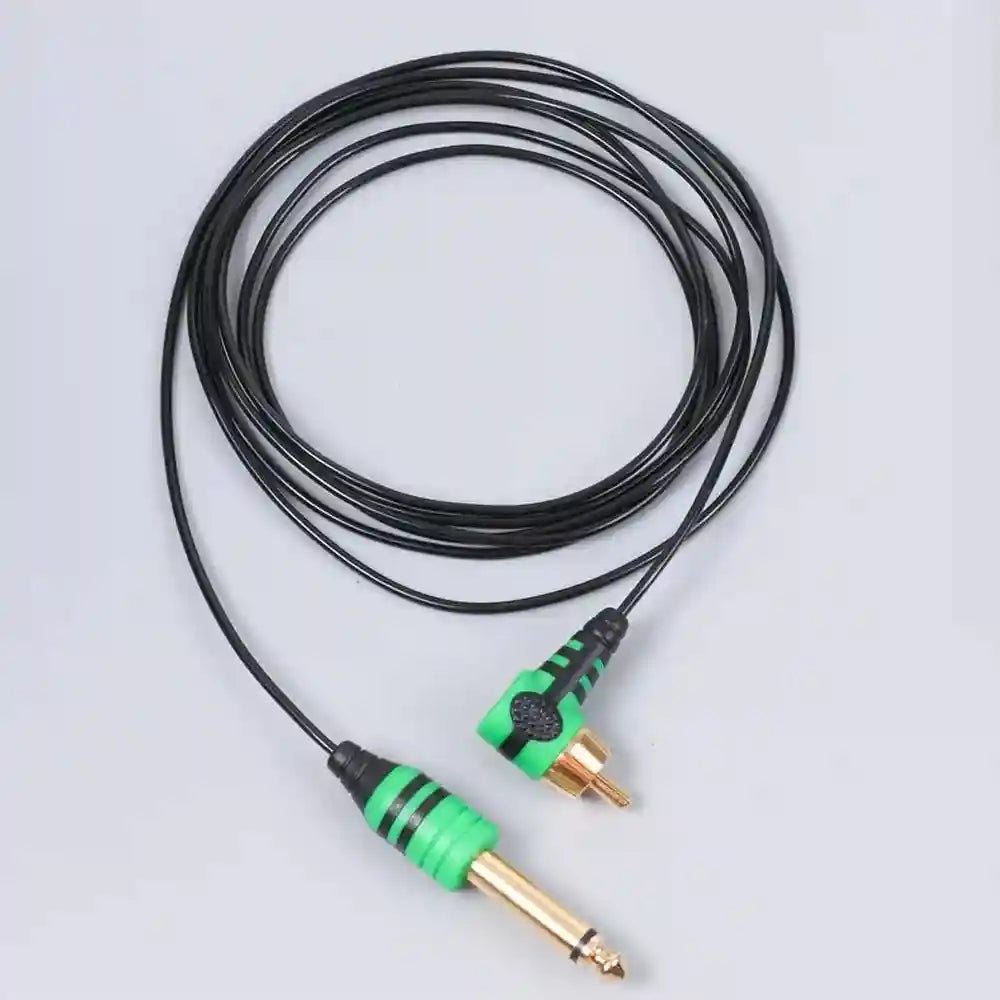 RCA Tattoo Cord 2m Flexible Silicone Cable for PMU Machine Permanent Makeup Machines Tidesmit